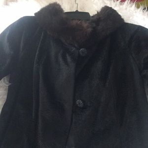 Vintage mink collar  Persian lamb